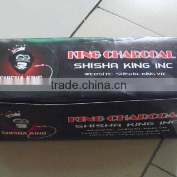 shisha charcoal with grape flavor