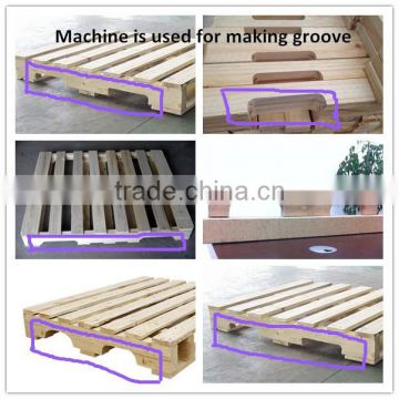 wood pallet making machine/electric good quality wood pallet groove notcher