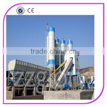 High working efficiency concrete mixing plant