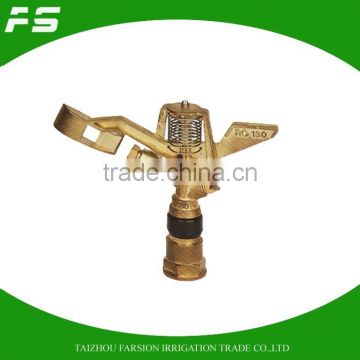 360 Gear Drive Brass Garden Water Fountain Irrigation Sprinkler Female Thread