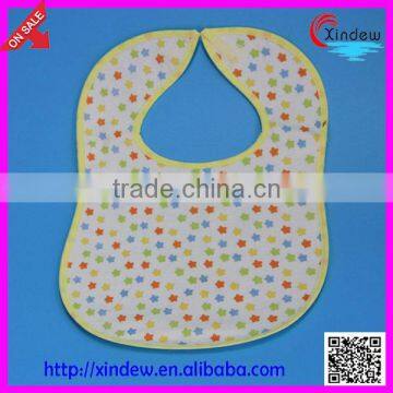 cotton printing bib