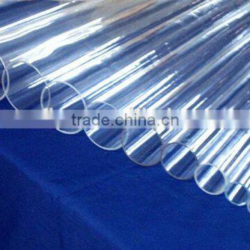 clear hollow acrylic tube