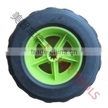 6 inch rubber lightweight plastic wheels for carts 6X2