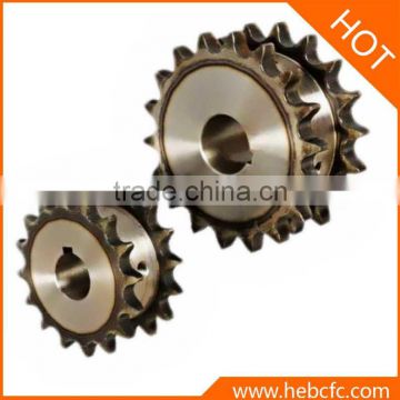 Pitch 15.875mm Low Noise Long Working Life Stock Bore tooth sprockets