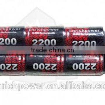 2200mAh 8.4V 10C RC boat nimh battery