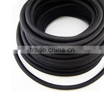 AN6 Nylon Stainless Steel Braided flexible fuel oil line hose