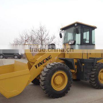 3 ton ZL30 compact wheeled loader (3000kg+C ummins engine+Joystick control+Electrolic control gear shift)