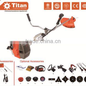 2 in 1 52cc strimmer brush cutter, gasoline brush cutter, grass trimmer, CE,MD,EUII certificate