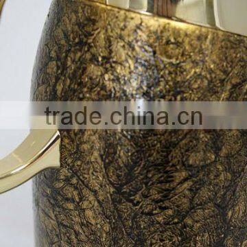 Golden Arabic Metal Printing Tea Pot Set for Dubai photo-3