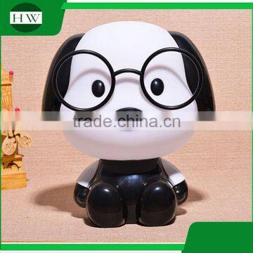 Plastic Decorative Cartoon DR. Dog Eye Protection Rechargeable Led Study Reading Desk Table Night Light Lamp photo-5