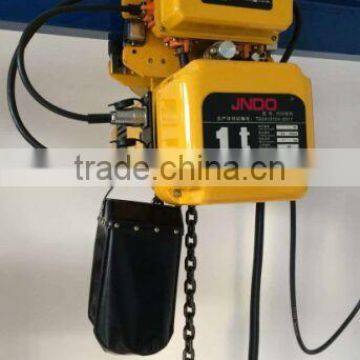 1 Ton Wireless Remote Control Electric Chain Hoist Price photo-2