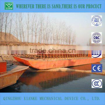 40cbm mini river sand loading barge/boat sales