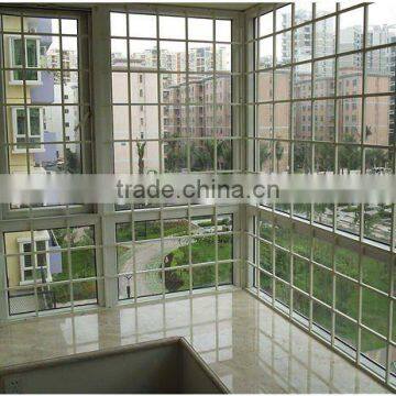 heat and sound insulation aluminum alloy and pvc windows and doors