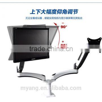 Wholesale H-Quaility Universal Two Head Desktop LCD Mount/LCD Table Bracket photo-2