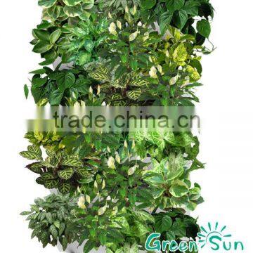 GreenSun new design Hydro Plastic Vertical garden wall planter,Hydroponic green wall planter,Modular green wall planter