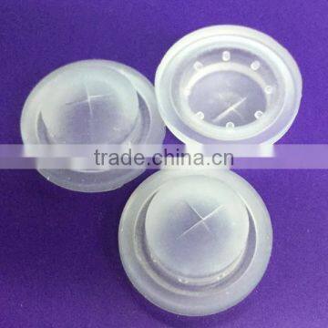 Custom Made X Punching Slit Soft Silicone Dispensing Valve for Squeeze Bottle photo-3