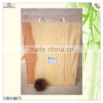 Topgrade Unfinished Color Three Compartments Wood Wine Case photo-4