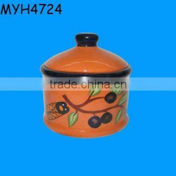 Heat-resistent ceramic cooking pot