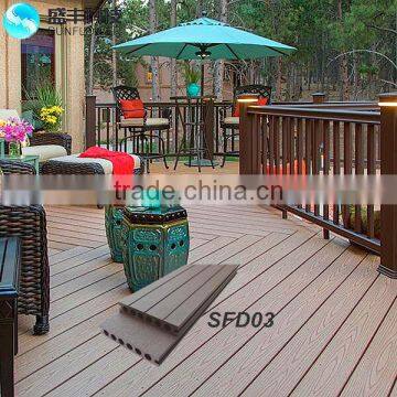 Wood Plastic Composite Wpc Swimming Pool Deck Tiles photo-2