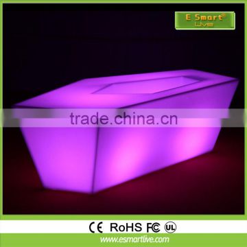 china supplier hot sale Illuminated LED lighted bar counter furniture led furniture