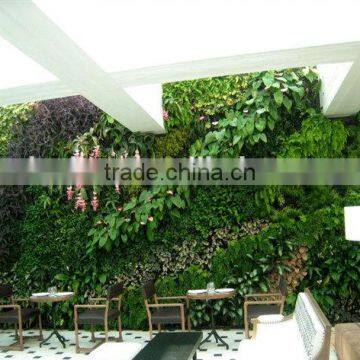 high quality indoor plant wall/artificial grass wall decor