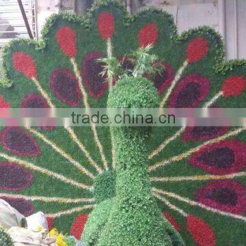 Homes Better Goods Gardens Decorative Edging 3ft to 17ft Height Outdoor Simulation Plastic Green Grass Statue Wall ELD06 2701 photo-6