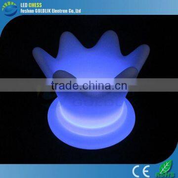 Computer Control Wedding Decorative Chess RGB Colors Illuminated LED Light Queen Crown photo-2