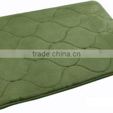 Pure Color Water Absorbent Bathroom Floor Mat photo-2