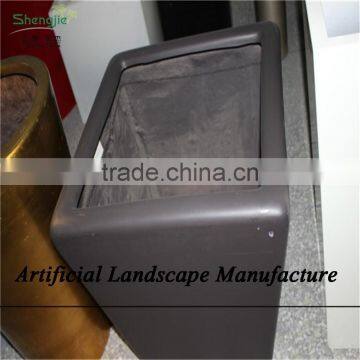 SJZJN 2642 Large Outdoor Planter Large Fiberglass Planter Modern Outdoor Planter photo-2