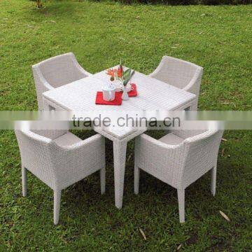 popular imitate rattan or wicker dining set (hot sale)