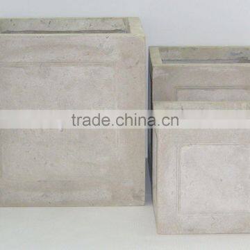 New Design Light cement planter, GRC products, Concrete flower planter, Vietnam cement planters, Vietnam light pots