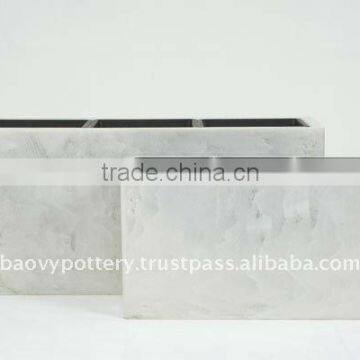 AAE Fiberglass planter, fiberglass pot, FRP flower pot