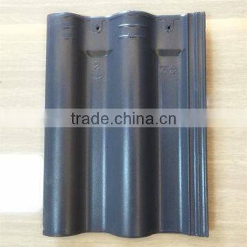 China manufacturer lightweight roof tile, blue glazed roof tile