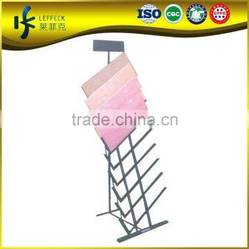 wholesale simple design metal wire panel stands, metal tile stands