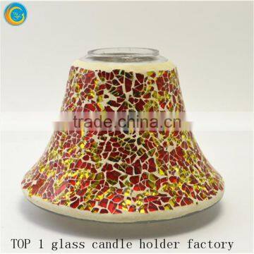 Sets of mosaic lamp shade and base
