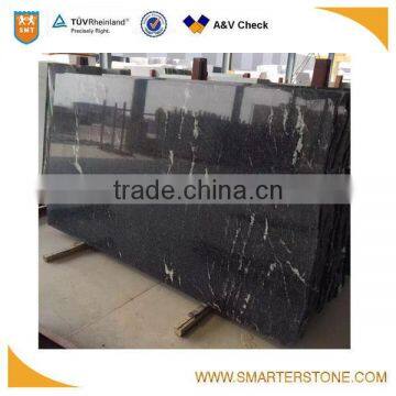 New product black granite with white veins for African market