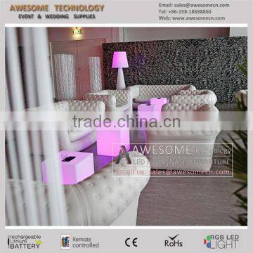 Glass Top Led Furniture Party Coffee Table (cb800) photo-3