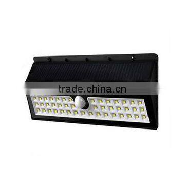 Solar Light, 44 LED Outdoor Wall Lamp, Wireless Motion Sensor Light for Patio, Yard, Garden With ON/AUTO/OFF