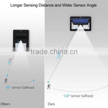 24led 230lm High Brightness Pir Sensor Solar Flash Light photo-3