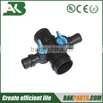New Garden Hose 4 Way Tap Connector Adapter With Shut Offs photo-4