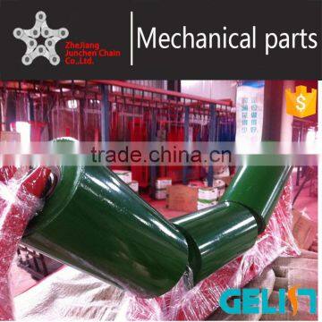 Conveyor Machine Equipment Mine Stone Cement Steel Rubber Conveyor Belt Roller Idler Drive Pulley photo-4