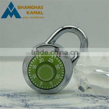 Round combination locks