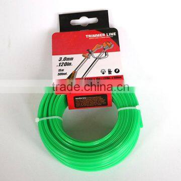 Wholesale various shape nylon monofilament grass trimmer line