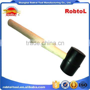 16oz Rubber Hammer Double Face Two Way Mallet Plastic Nylon Head photo-2