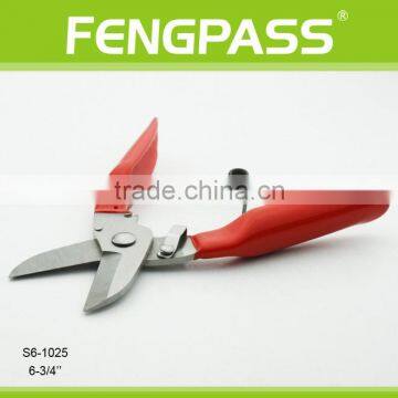 S6-1025 6-3/4" Plastic Handle and Stainless Steel Top Quality Bypass Pruning Shear Garden Scissors photo-3