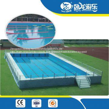 Wolong New Design Detachable Swimming Pool Steel Frame