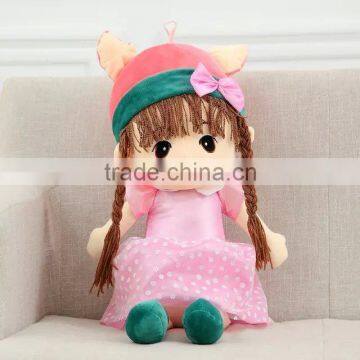Chinese Manufacture Cheap Best Made Plush Doll Toys for Girls Supply photo-4