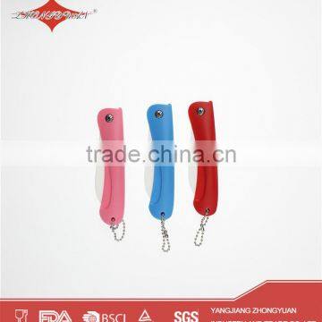 Promotional Gift Colorful Kitchen Paring Ceramic Folding Knife photo-2