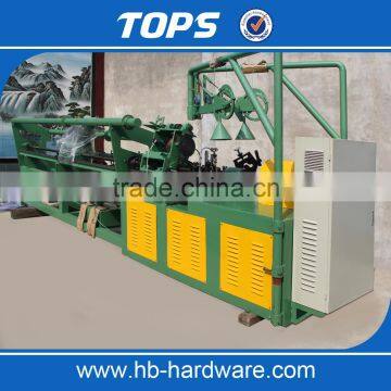 Tops chain link fence machine