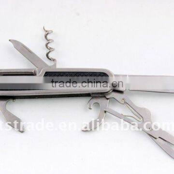 2014 "stock" Mini stainless steel multi function pocket kinife tools K3007G1